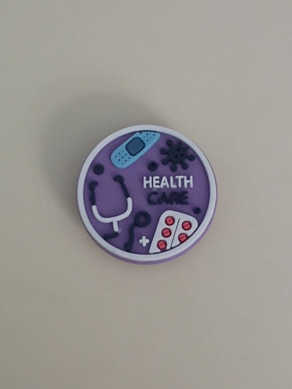 10 for $10 Jibbitz Croc Charms - Medical Purple Health Care Stethoscope Bandaid